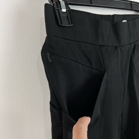 Betabrand Power Down Pants Skinny Women’s S Black‎ Ponte Pull On Stretch *Flaw - Picture 4 of 14